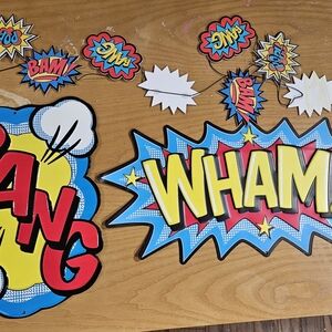 Comic Book Style Party Decorations